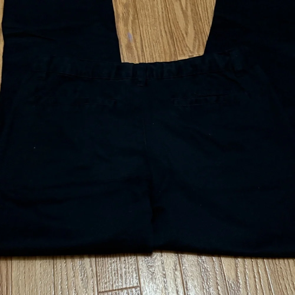 Cat & Jack Boys Casual Black Pants Sz 16 (husky) EUC Adjustable Waist